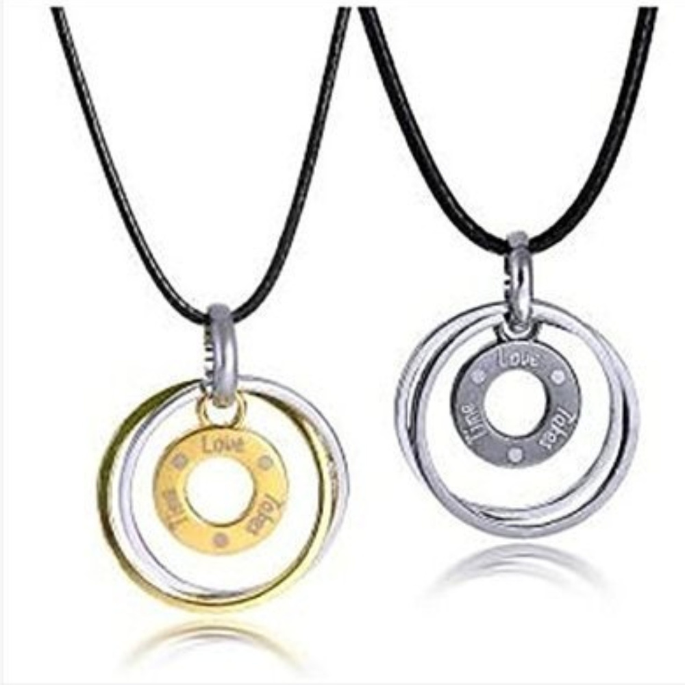 Couples Necklace Set